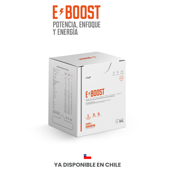 E‑boost – Energía real, enfoque total y sin bajones