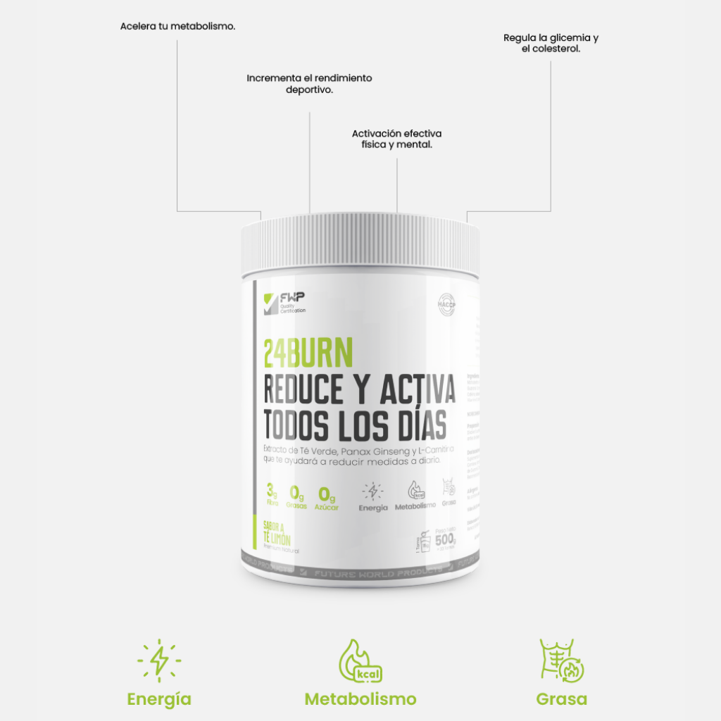 24 BURN – Quema grasa inteligente, todos los días