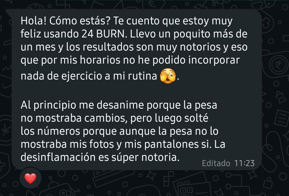 24 BURN – Quema grasa inteligente, todos los días